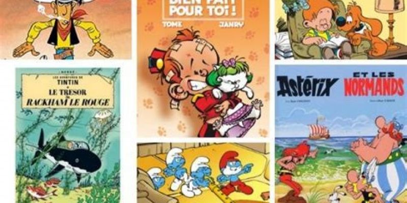The cult classic comics of the French