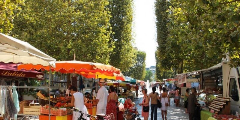 Market at Montpellier